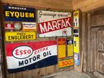 40 EMAILLE RECLAMEBORDEN, Verzamelen, Merken en Reclamevoorwerpen, Ophalen, Gebruikt, Reclamebord