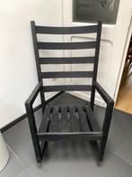 Ikea schommelstoel Värmdö zwart, Ophalen, Gebruikt, Hout