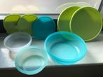 3 kommen tupperware met extra deksels, Huis en Inrichting, Keuken | Tupperware, Ophalen of Verzenden, Gebruikt