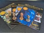 Lord of the Rings 4 miniaturen+boeken, Ophalen of Verzenden, Zo goed als nieuw