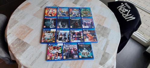 PS4 + games, Games en Spelcomputers, Games | Sony PlayStation 4, Zo goed als nieuw, Vanaf 7 jaar, Online, Ophalen of Verzenden