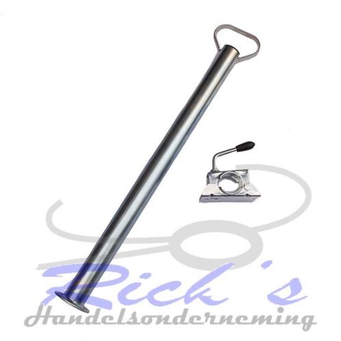 Steunpoot rond 48mm met klem lengte 70cm, Caravans en Kamperen, Caravanaccessoires, Nieuw, Ophalen of Verzenden