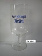 De Blieck: Hertzager Brau, Verzamelen, Biermerken, Ophalen of Verzenden, Zo goed als nieuw, Glas of Glazen