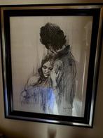 Tekening Leo Jansen, Ophalen