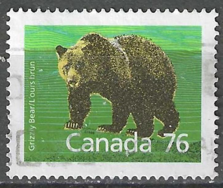 Canada 1989 - Yvert 1082 - Bruine Beer (ST), Postzegels en Munten, Postzegels | Amerika, Gestempeld, Verzenden