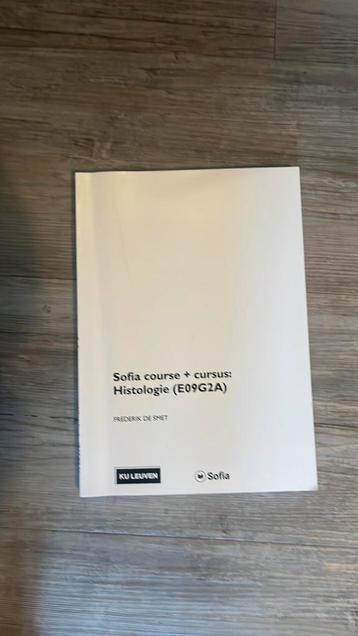 Sofia course + cursus: Histologie beschikbaar voor biedingen