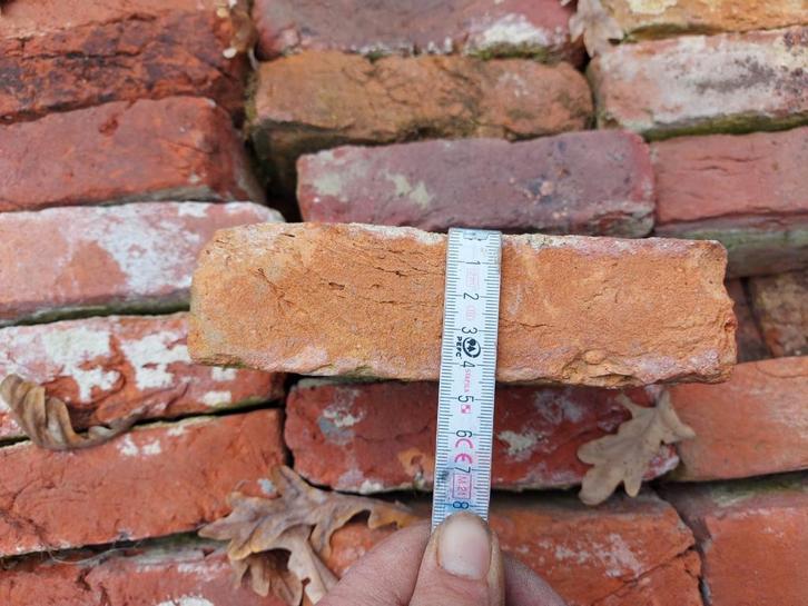 Oude paepsteen derdeling, Doe-het-zelf en Bouw, Metselstenen, Gebruikt, Ophalen