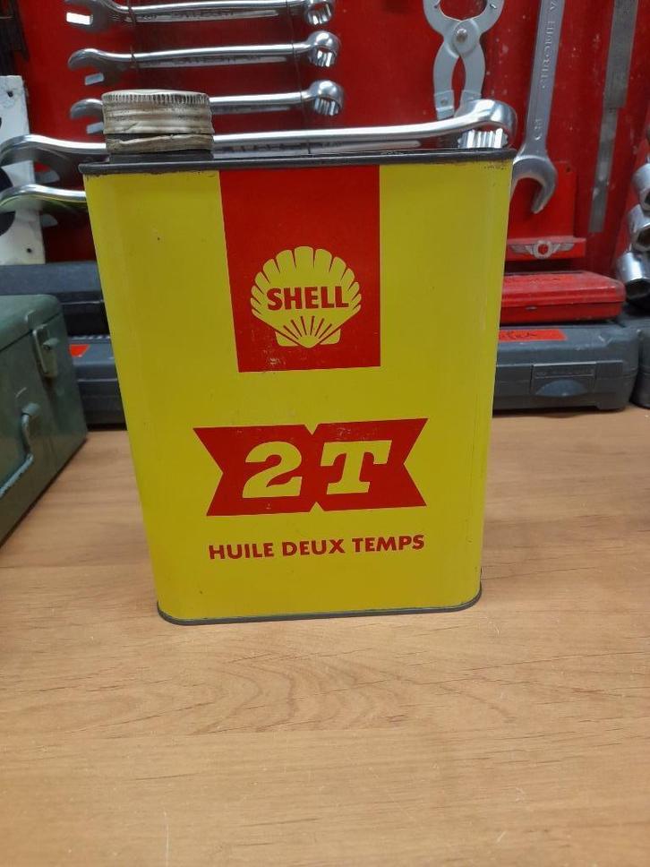 oude vacuümoliekannetje shell 2-takt motorfiets 2t, Verzamelen, Merken en Reclamevoorwerpen, Gebruikt, Overige typen, Verzenden