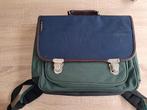 Caramel & Cie boekentas – stevig & volledig functioneel, Gebruikt, Aktetas of Boekentas, 30 tot 40 cm, Groen