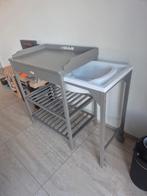 Verzorgingstafel met badje, Kinderen en Baby's, Ophalen, Gebruikt, Badje