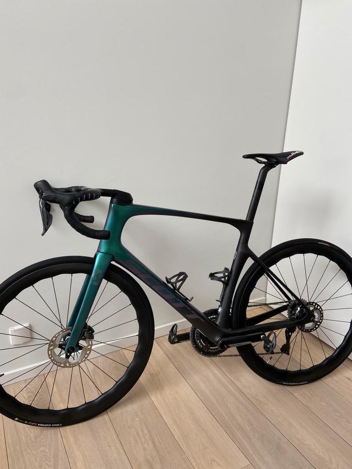 Scott Foil 10 Dura Ace Di2 12sp, Fietsen en Brommers, Fietsen | Racefietsen, Zo goed als nieuw, Carbon, 57 tot 61 cm, Ophalen