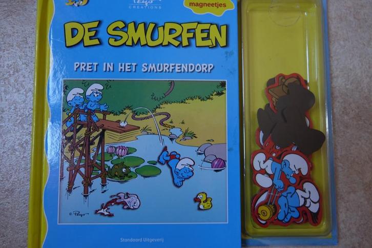 magneetboek Pret in het Smurfendorp, Kinderen en Baby's, Speelgoed | Educatief en Creatief, Ontdekken, Ophalen of Verzenden