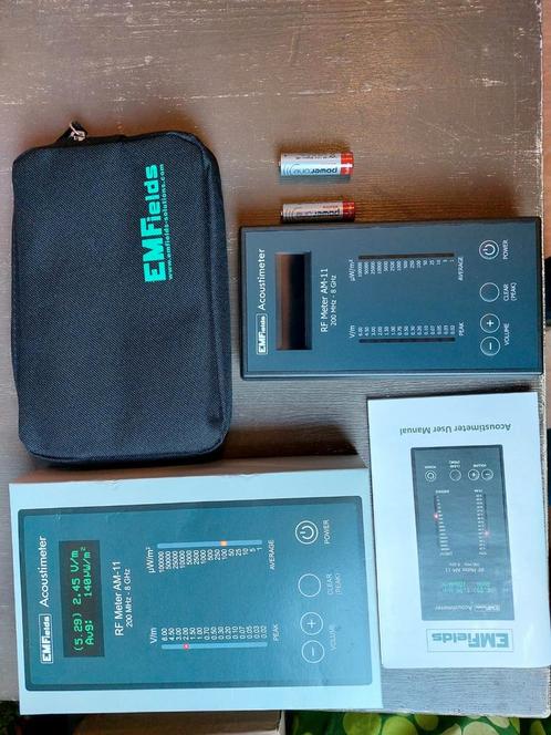 EmFields AM-11 akoestische meter, Doe-het-zelf en Bouw, Meetapparatuur, Nieuw, Ophalen of Verzenden