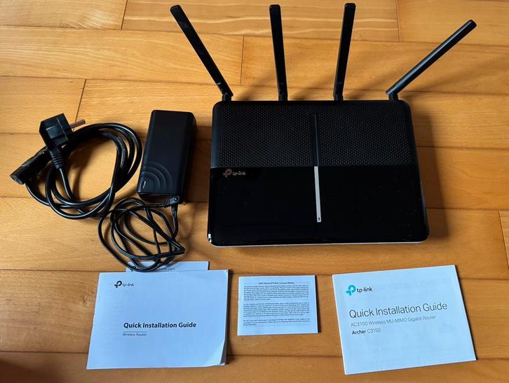 TP-Link Archer C3150 High-End Dual-Band Wi-Fi Router, Computers en Software, Netwerk switches, Zo goed als nieuw, Ophalen