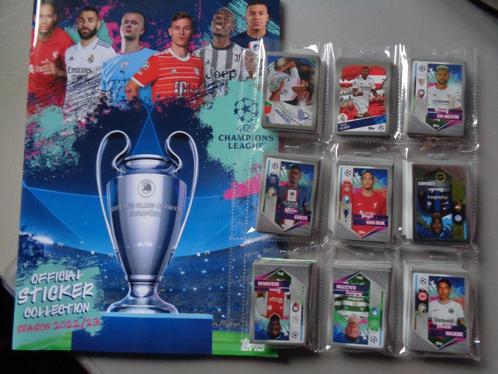 TOPPS ENSEMBLE COMPLET DE LA LIGUE DES CHAMPIONS 2022/2023, Hobby & Loisirs créatifs, Autocollants & Images, Enlèvement ou Envoi