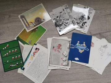 postkaarten - Kunst, cartoons, architectuur beschikbaar voor biedingen