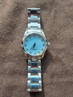 Esprit horloge met lichtblauwe wijzerplaat
30 mm., Ophalen of Verzenden, Gebruikt, Esprit