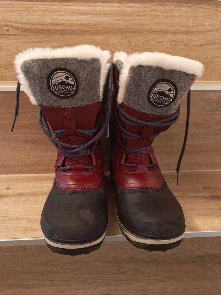 Warme waterdichte snowboots dames, Kleding | Dames, Wintersportkleding, Zo goed als nieuw, Maat 36 (S), Ophalen of Verzenden