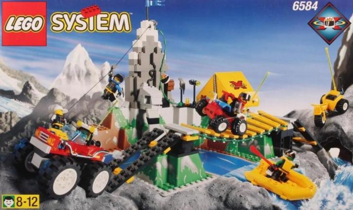 LEGO 6584 Extreme Team Challenge MET DOOS, Kinderen en Baby's, Speelgoed | Duplo en Lego, Zo goed als nieuw, Lego, Complete set