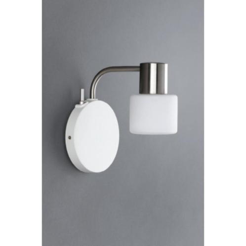 Philips Massive Aqua Nautilus wandlamp – Zilver/wit mat glas, Huis en Inrichting, Lampen | Wandlampen, Nieuw, Glas, Metaal, Ophalen of Verzenden