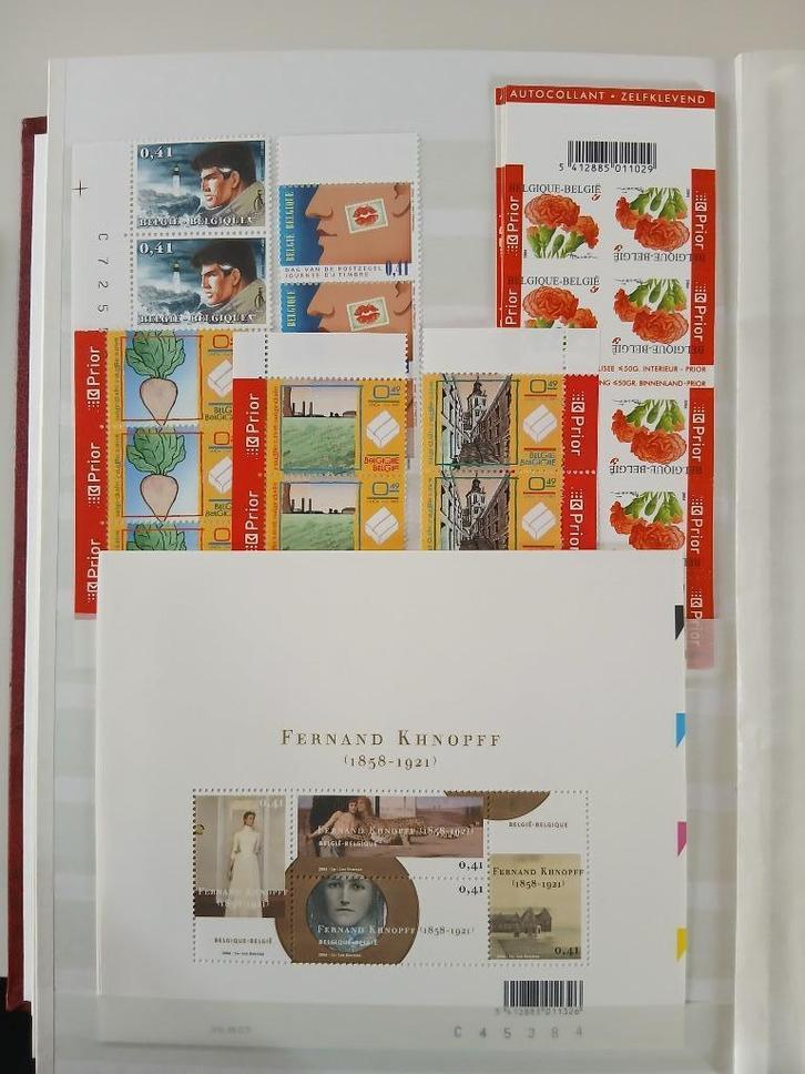 Belgische postzegels 2004, Postzegels en Munten, Postzegels | Europa | België, Postfris, Orginele gom, Overig, Met stempel, Postfris