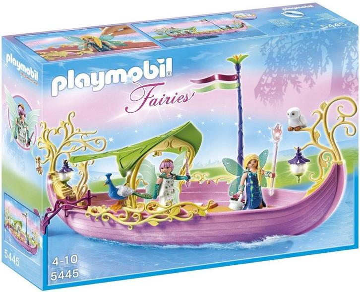 Playmobil 4554 - Praalschip feeënkoningin (originele doos), Enfants & Bébés, Jouets | Playmobil, Comme neuf, Ensemble complet