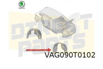 Skoda Enyaq IV (1/21-) Modderkuip Rechts Voorscherm Originee beschikbaar voor biedingen