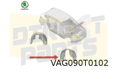 Skoda Enyaq IV (1/21-) Modderkuip Rechts Voorscherm Originee, Auto-onderdelen, Carrosserie, Spatbord, Skoda, Nieuw, Verzenden