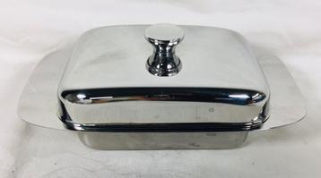 Alessi Italy vintage design botervlootje inox 18/10