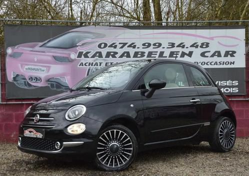 Fiat 500 1.2i La petite Robe noire PANO CLIM 96.643KM, Auto's, Fiat, Bedrijf, Te koop, ABS, Airbags, Airconditioning, Bluetooth