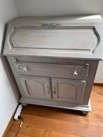 Prachtige oude houten secretaire ( gerestyled), Antiek en Kunst, Antiek | Woonaccessoires, Ophalen
