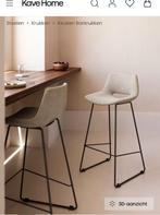 Barkrukken kave home, Maison & Meubles, Tabourets de bar, Métal, 2 tabourets, Comme neuf, Enlèvement