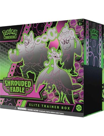 Pokemon Scarlet & Violet Shrouded Fable Elite Trainer Box EN beschikbaar voor biedingen