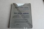 Haltrack US 1944 Manual, Ophalen of Verzenden, Landmacht, Boek of Tijdschrift