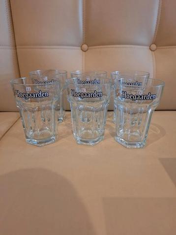 6 glazen Hoegaarden beschikbaar voor biedingen