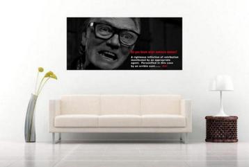 Toile XL, 106 x 56 cm, Snatch Brick Top Quote Nemesis, Enlèvement ou Envoi, Neuf