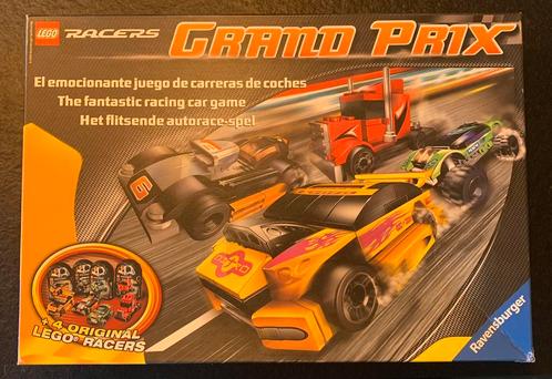 Lego racers Grand Prix racing car game incl. 4 lego racers, Kinderen en Baby's, Speelgoed | Duplo en Lego, Zo goed als nieuw, Lego