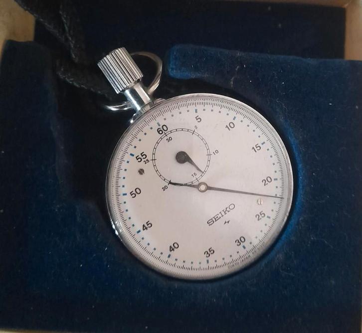 Chronomètre Seiko, Handtassen en Accessoires, Horloges | Heren, Gebruikt, Seiko, Ophalen of Verzenden