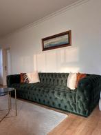 Chesterfield velvet green, exclusief! 5-3-1, Ophalen of Verzenden