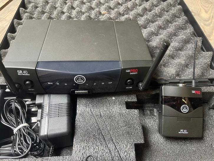AKG WMS40 PRO Flexx Instrumental set - draadloos systeem, Audio, Tv en Foto, Professionele apparaten, Zo goed als nieuw, Audio