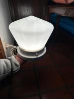 Vintage antieke lamp wit, Antiek en Kunst, Antiek | Verlichting, Ophalen of Verzenden