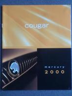Ford Cougar Engelstalige 2000 brochure, Boeken, Verzenden, Ford