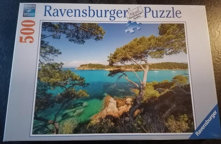 Deux puzzles Ravensburger de 500/1000 et un rouleau puzzle, Hobby en Vrije tijd, Denksport en Puzzels, Nieuw, Legpuzzel, 500 t/m 1500 stukjes