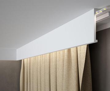 Exclusieve Kunststof Gordijnkoven | LED opties | 200/240cm beschikbaar voor biedingen