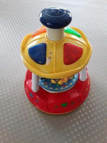 Baby en-kinderspeelgoed draaimolen met lichtjes, Ophalen, Zo goed als nieuw