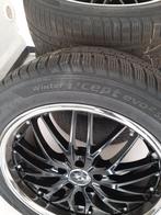 4x hankook winterbanden + barracuda voltec T6 velgen, Auto-onderdelen, Banden en Velgen, Gebruikt, Velg(en), Winterbanden, 235 mm