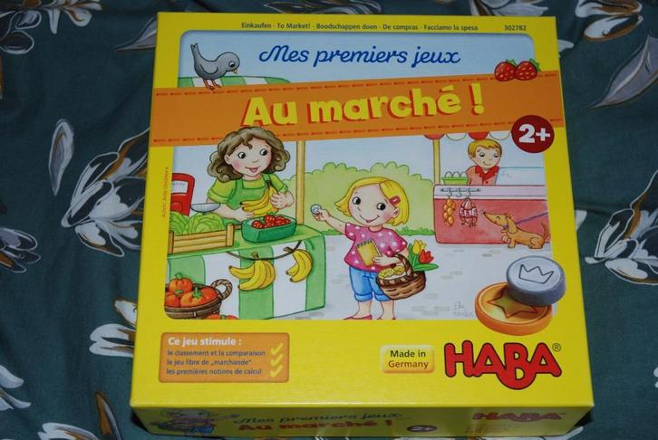 Au marché (Haba), Enfants & Bébés, Jouets | Éducatifs & Créatifs, Comme neuf, Enlèvement