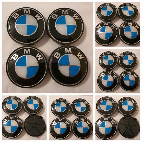 Bmw wieldoppen Ø68mm full zwart/zwart wit/blauw wit f10 f15, Auto diversen, Wieldoppen, Nieuw, Ophalen of Verzenden