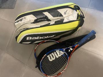 Tenniszak + rackets