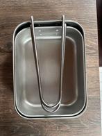 2 gamellen van Belgisch leger jaar 1980, Ophalen of Verzenden, Marine, Overige typen